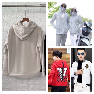 Áo khoác nam/nữ mẫu thiết kế mới HOT năm 2021 dù và hàng nỉ rất đẹp.