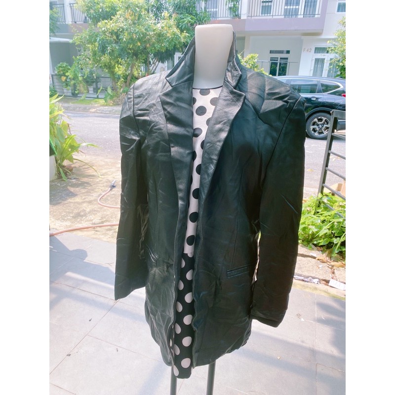 áo da thật cho nam hàng si