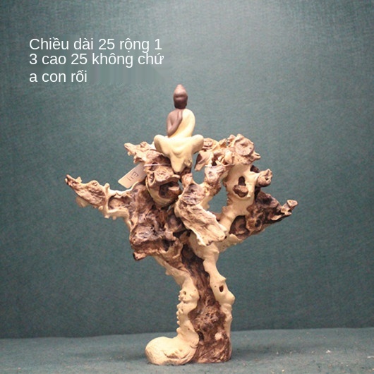 ✌✐☏Đồ trang trí gỗ gụ không thuja gốc chạm khắc chìm vật liệu gỗ sáng tạo tua gỗ tự nhiên bể cá cảnh trang trí cảnh quan