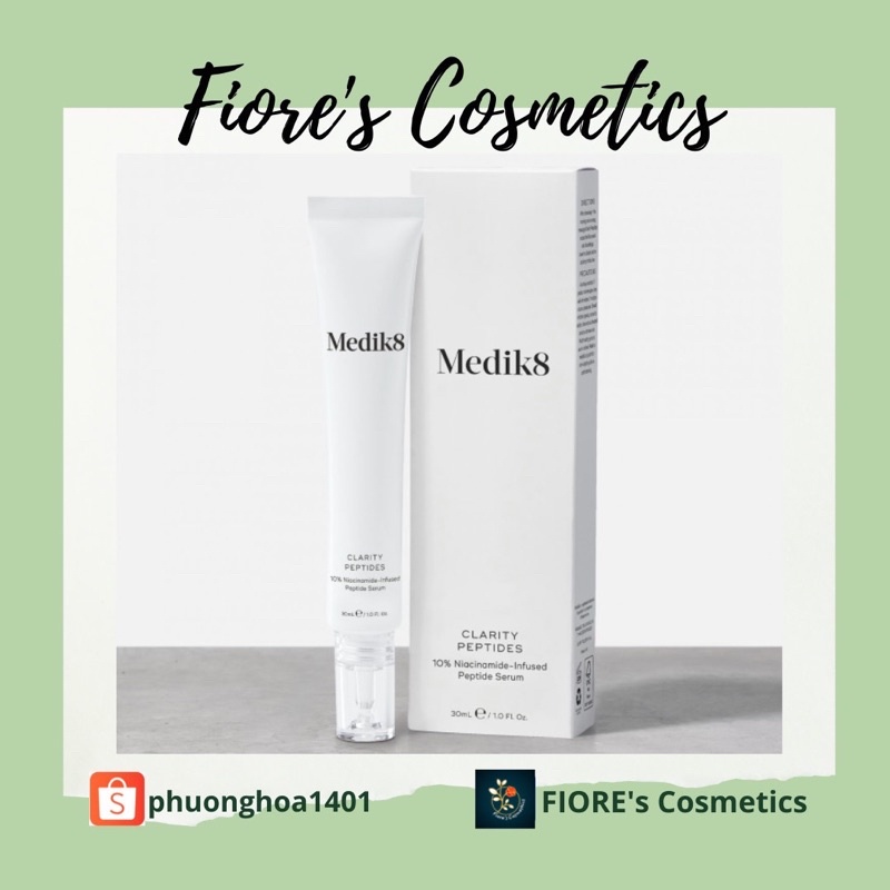 Serum đa chức năng Medik8 Clarity Peptides 10% Niacinamide 30ml