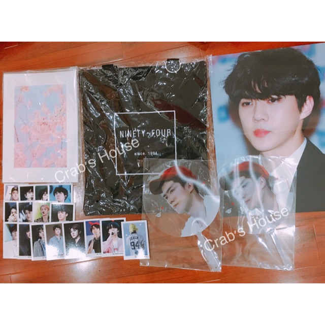 Set sách ảnh Sehun