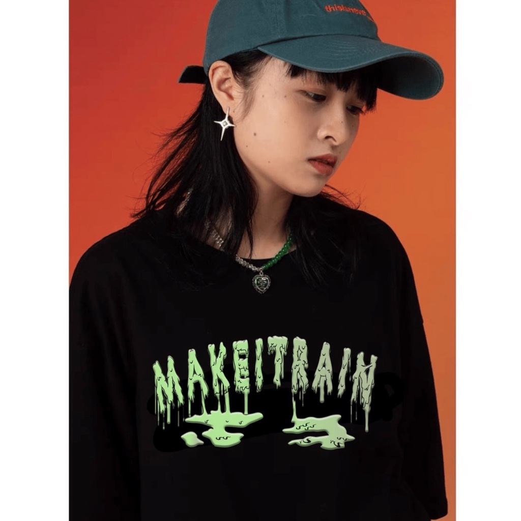 Áo Thun Nữ Form Rộng Min Room, Áo Thun Unisex Nam Nữ Freesize Hình In MIR ATRAIN