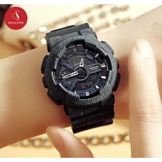 Đồng hồ Unisex SANDA 299 COWBOY cao cấp 41mm & 37mm (Đen) + Tặng hộp đựng đồng hồ thời trang
