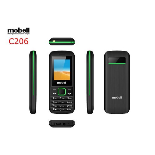 Điện thoại Mobell C206. Chính hãng, Fullbox