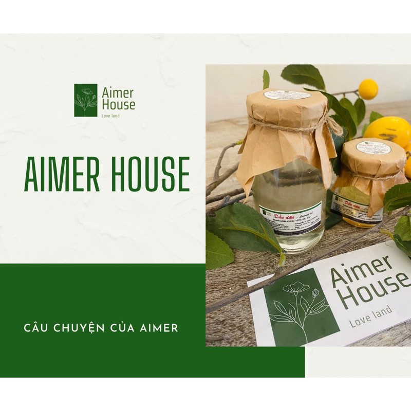 TINH CHẤT DẦU DỪA LUXURY AIMER 250ML-100% NGUYÊN CHẤT CHUẨN XỊN