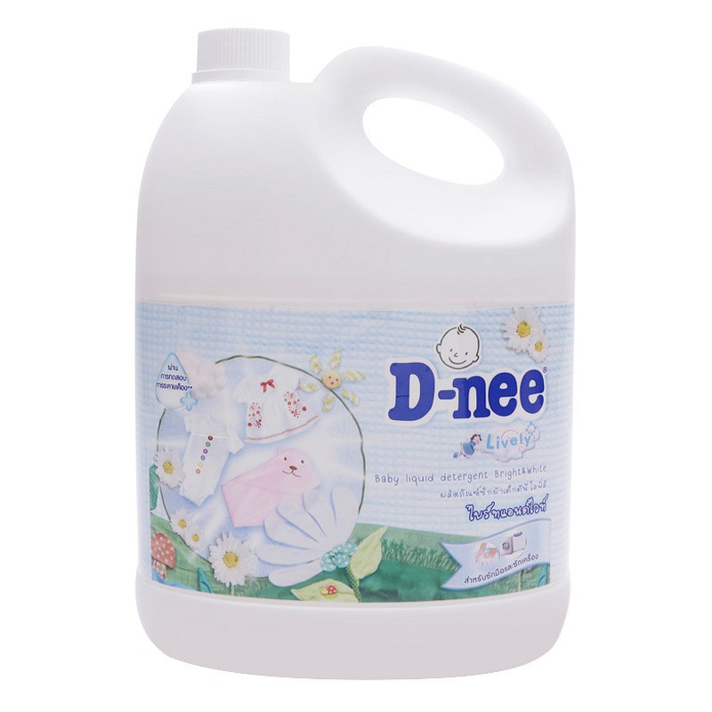 Nước giặt quần áo em bé Dnee 3000ml