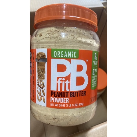 Bột bơ đậu phộng PBfit Peanut Butter Powder, hộp 850g [Hàng Mỹ]