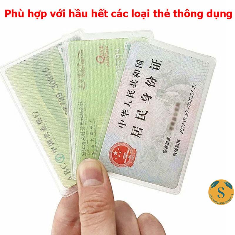 Túi đựng thẻ căn cước công dân, bằng lái xe, ATM, Card visit, CMND [TÚI ĐỰNG THẺ]