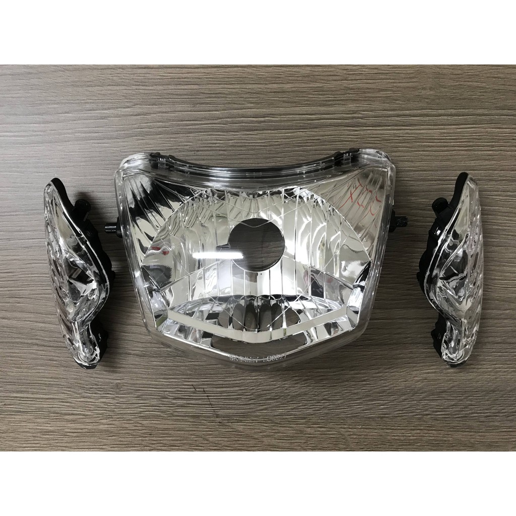 Combo pha đèn+xi nhan trước Wave RS 100,Wave Alpha,Wave A 2006-2016bánh dĩa, bánh đùm