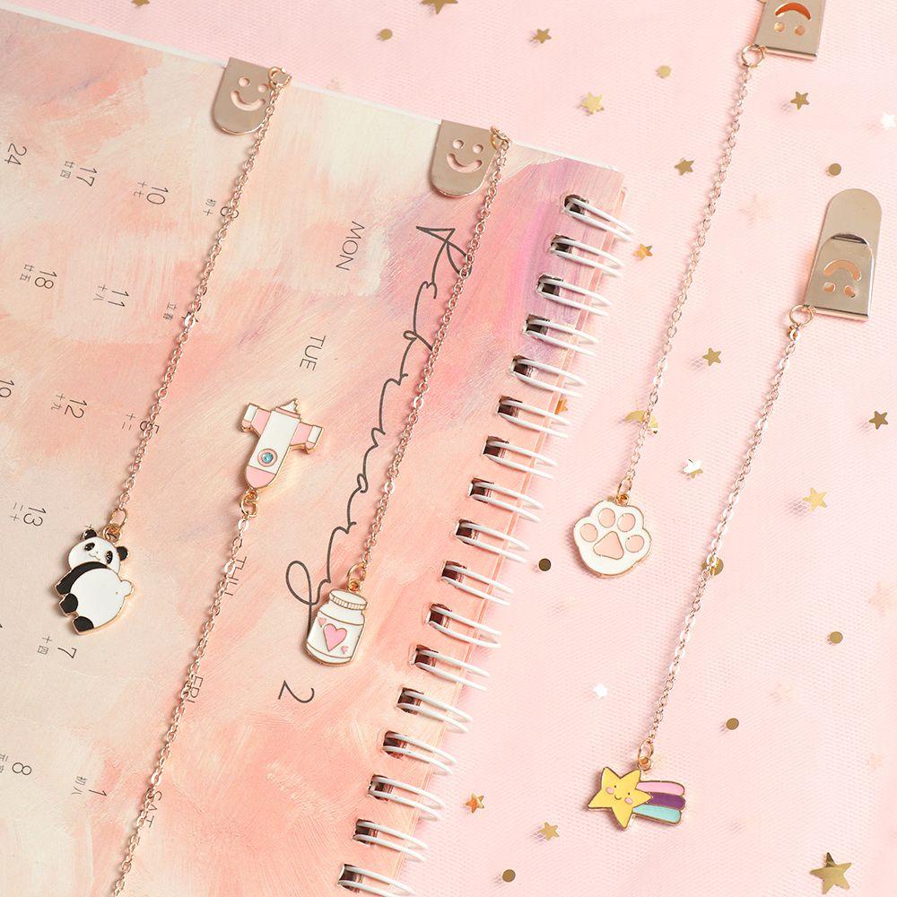 DORAW Thẻ Đánh Dấu Trang Sách Hình Nhân Vật Hoạt Hình Dễ Thương