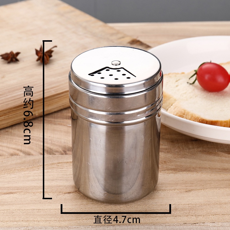 Hộp Đựng Gia Vị / Tiêu / Đồ Nướng Bbq Bằng Thép Không Gỉ Kích Thước Vừa / Nhỏ