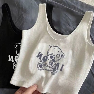 Áo croptop sát nách dáng ôm tập yoga cho nữ