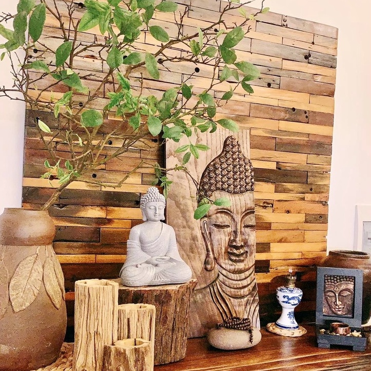 Tượng Phật Thích Ca Cao 23cm, Tượng Phật Thích Ca Thiền Định Đặt Thờ, Decor Trang Trí Nhà Cửa, Sân Vườn, Bàn Làm Việc