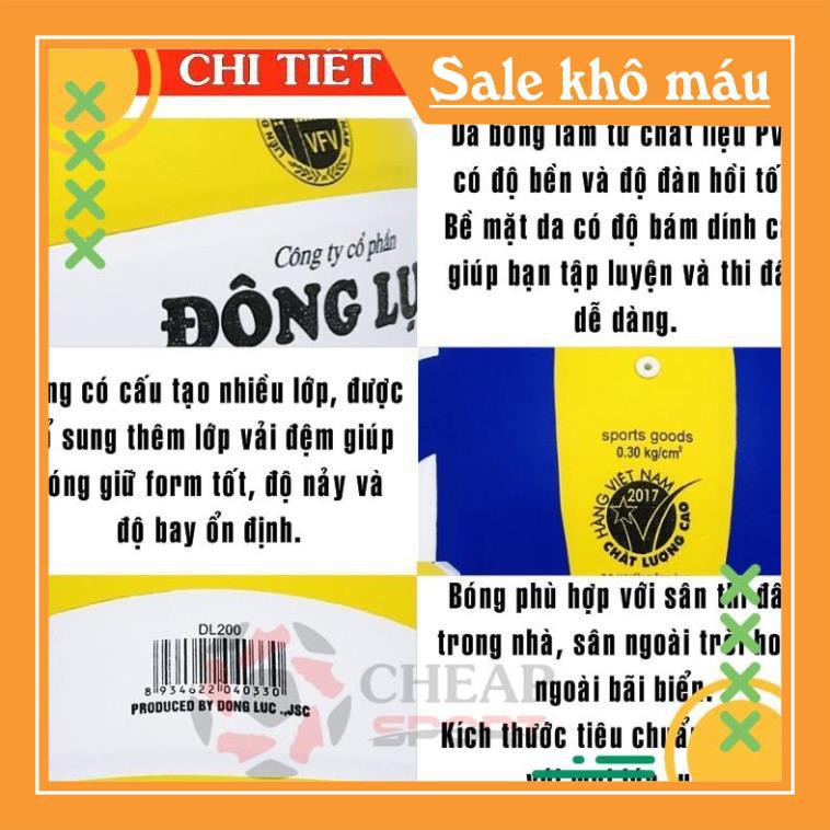 Bóng Chuyền Da Chính Hãng Động Lực DL200 Giá Rẻ