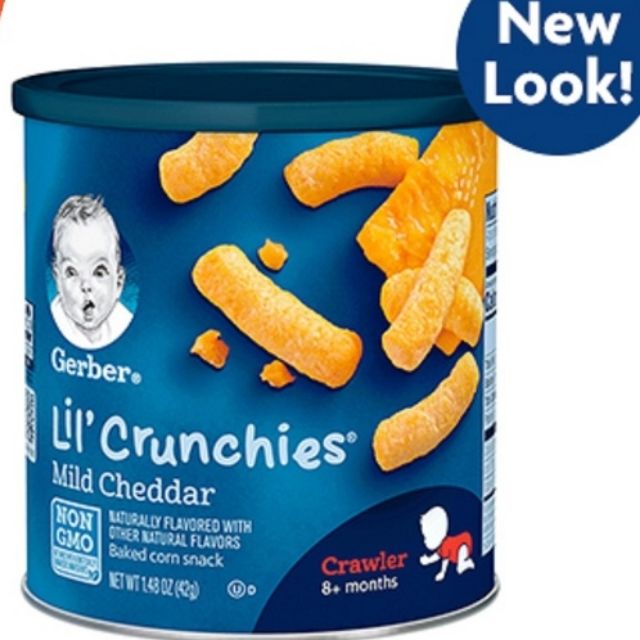 Bánh ăn dặm Gerber lùn vị phô mai 42g