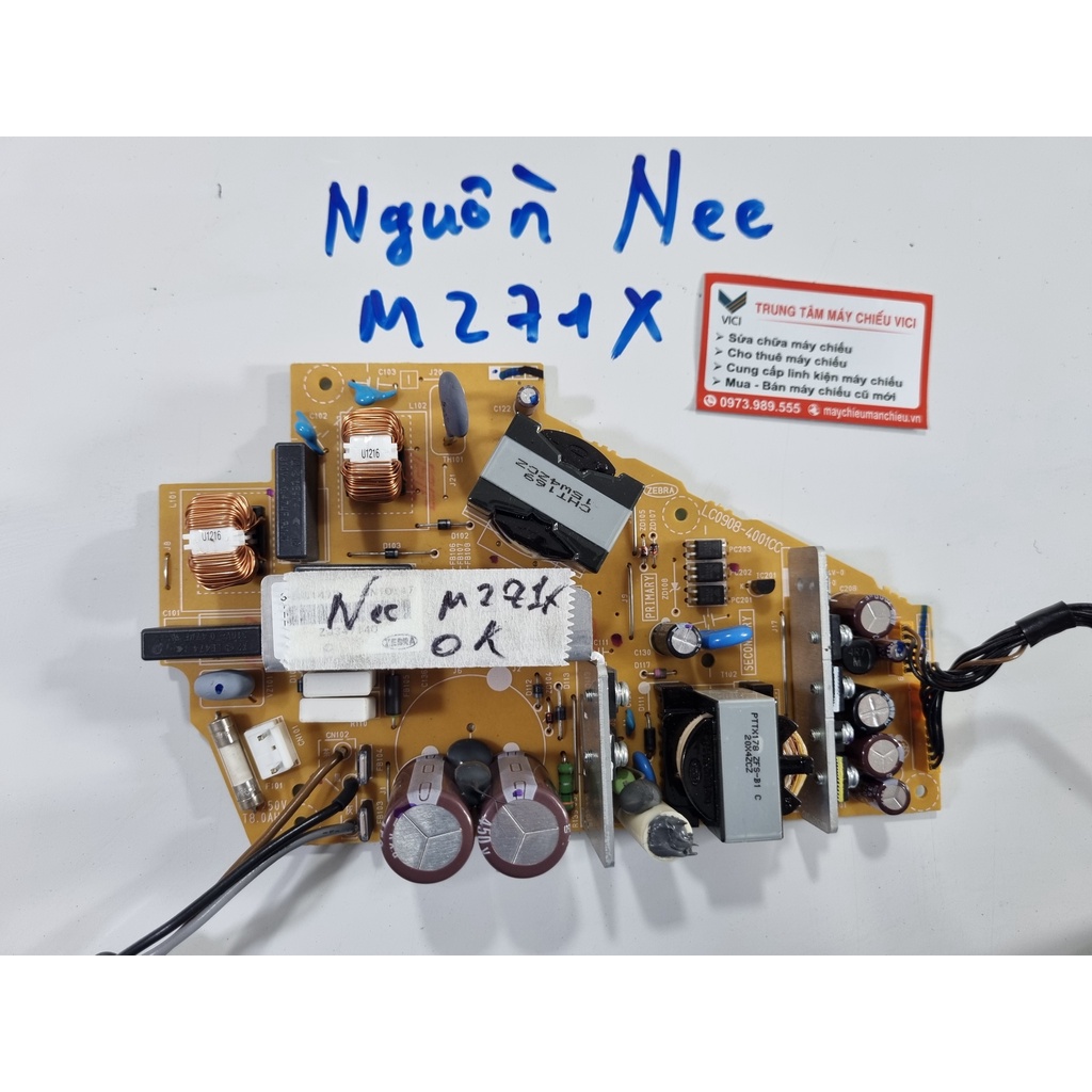 Bo Nguồn Máy Chiếu Nec M271X, Bảo Hành 1 Tháng Sản Phẩm, Hàng Tách Máy Hoạt Động Tốt