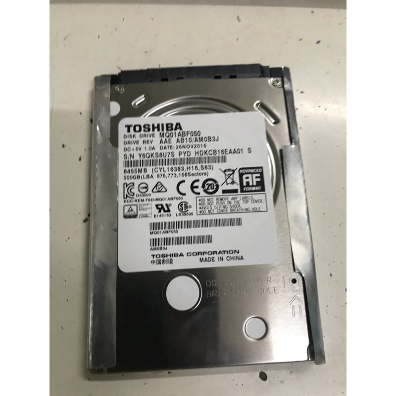 hdd 500g laptop