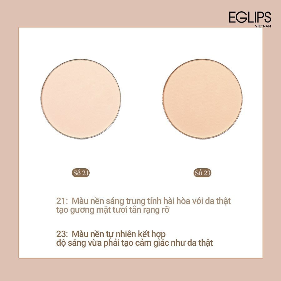 Phấn phủ dạng nén Eglips Cover+ Powder Pact SPF25, PA++ 9g | BigBuy360 - bigbuy360.vn