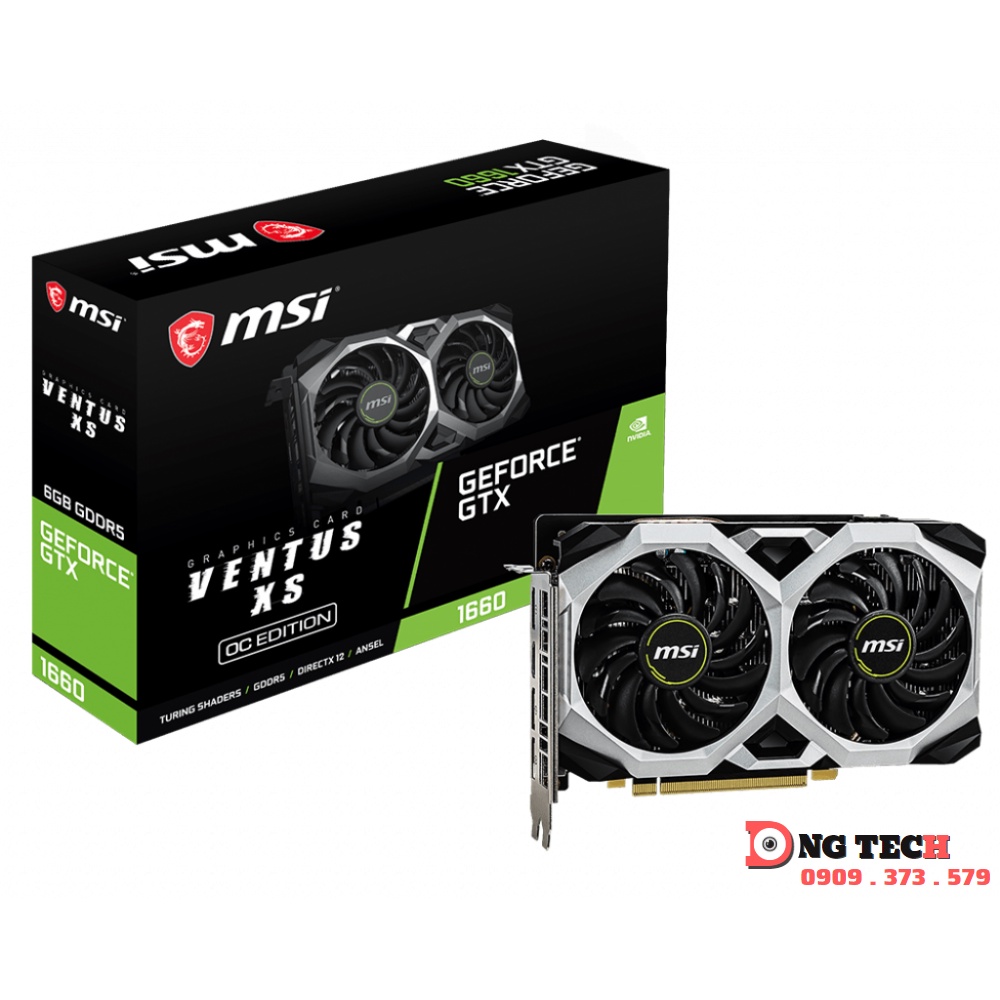 Vga Msi NVIDIA GTX 1660 SUPER 6G x8 VGA hàng chính hãng new 99% bảo hành 20 đến 23 tháng