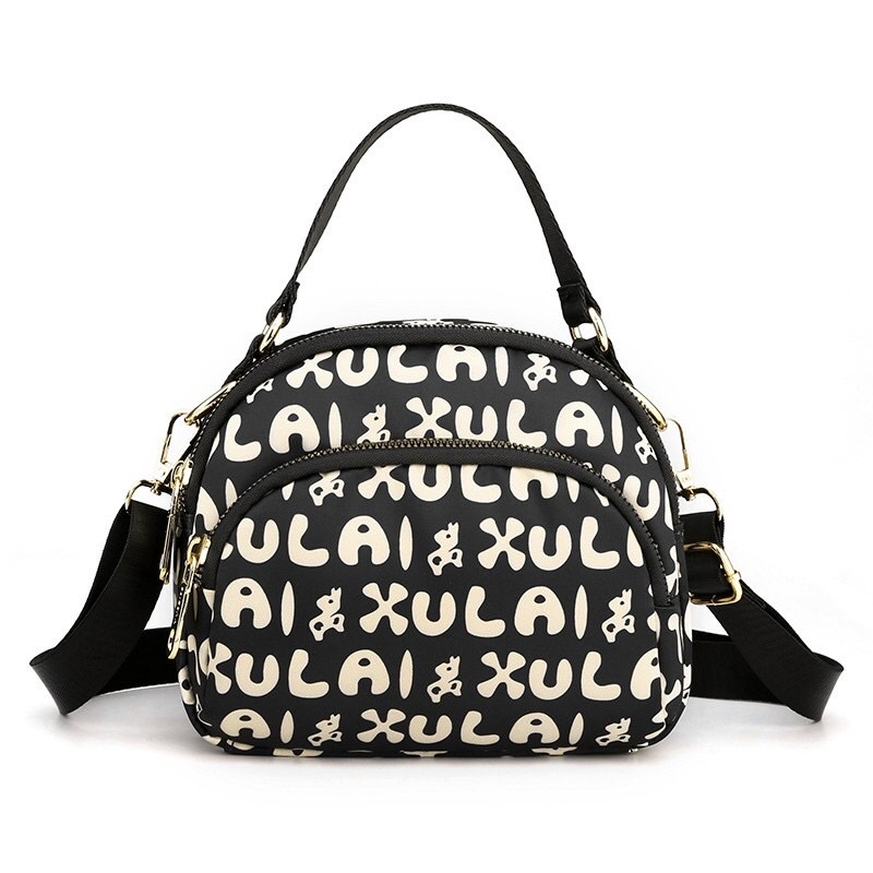 Túi Xách Nữ Vải Dù Đeo Chéo Cao Cấp Khoá Đẹp Rẻ Làm Công Sở Đi Chợ Thời Trang Trung Niên Nữ - A&ESHOP 88888