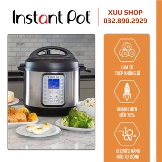 [CHÍNH HÃNG-BH 12 THÁNG] Nồi Áp Suất Điện Đa Năng INSTANT POT DUO PLUS 60 9 IN 1, PHIÊN BẢN CHÂU Á, 220V