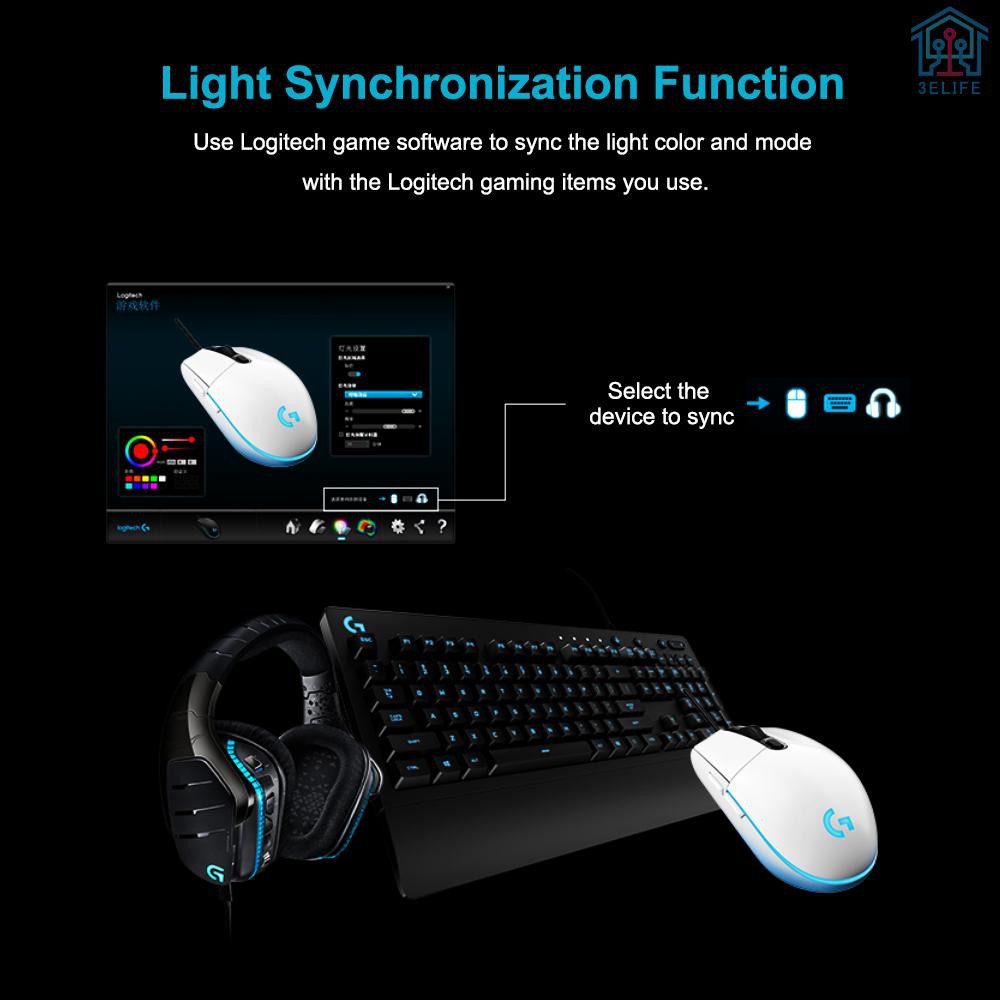 Chuột Chơi Game Logitech G102 8000dpi 16.8m Có Đèn Led 6 Nút Bấm