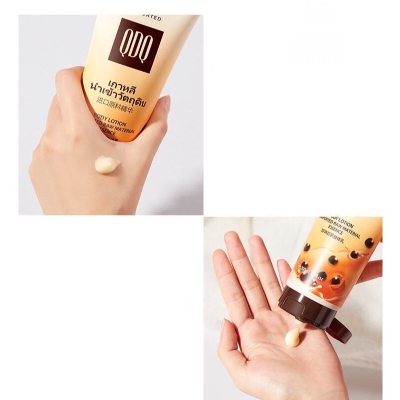 Lotion Dưỡng Sáng Cấp Ẩm Trắng Mịn Milk Tea Hương Trà Thơm Dễ Chịu