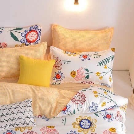 Combo 2 vỏ gối nằm 50x70cm vải cotton poly nhập khẩu,VAGN06