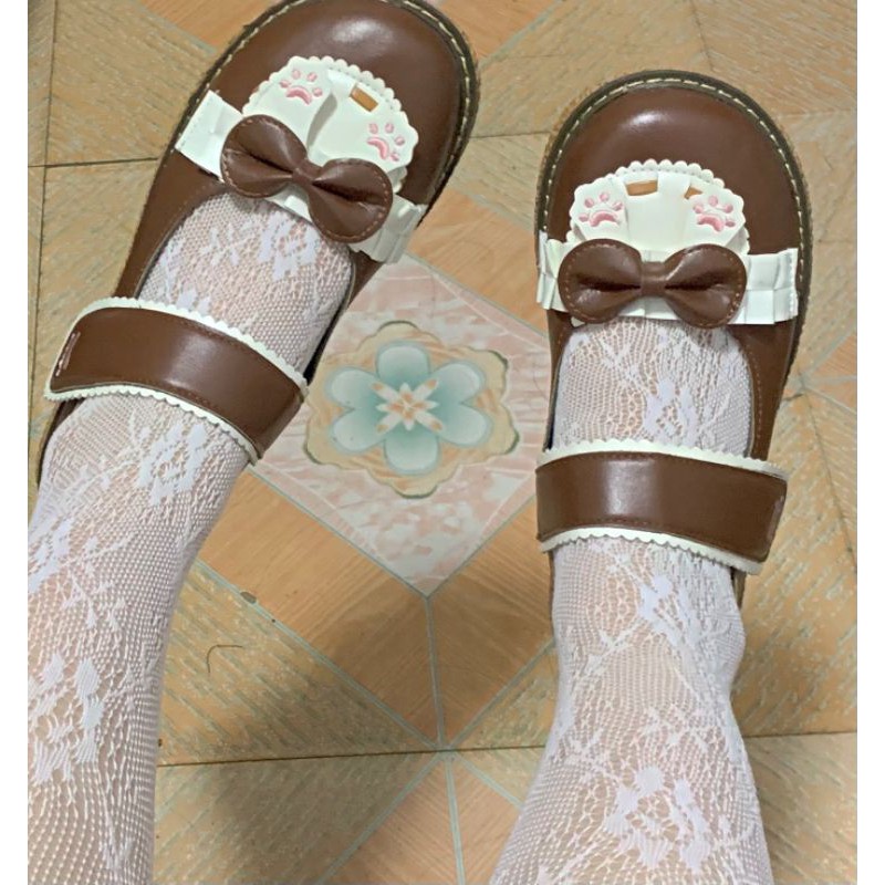 GIÀY GẤU LOLITA CỰC XINH ĐỦ 3 MÀU