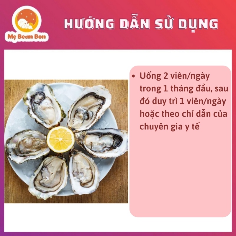 Tinh chất hàu biển Goodhealth Oyster Plus Zinc  60 viên tăng cường sinh lý hỗ trợ nam giới