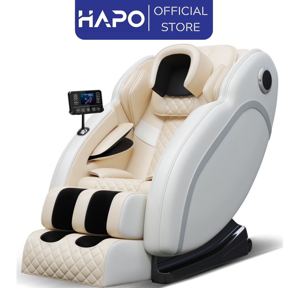 Ghế massage toàn thân đa năng công nghệ Hàn Quốc, Máy mát xa cao cấp tại nhà, Ghế mát xoa đấm bóp kết nối loa Bluetooth