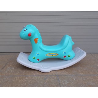 [Shopee siêu rẻ] Ngựa bập bênh cho bé (có nhạc)