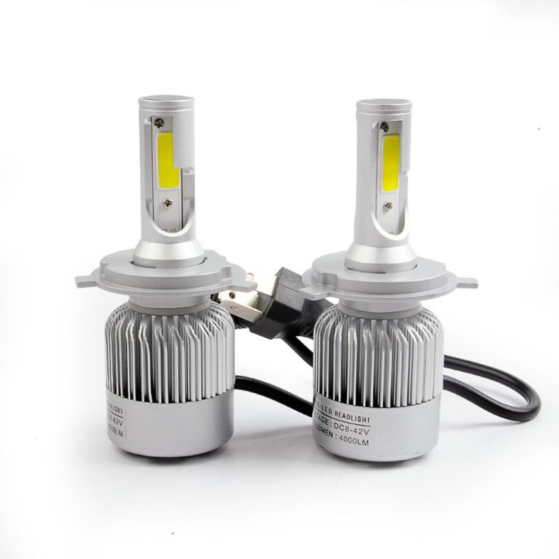 Đèn Pha Led Cob C6 H4 36w - 3800lm Chuyên Dụng Cho Xe Hơi