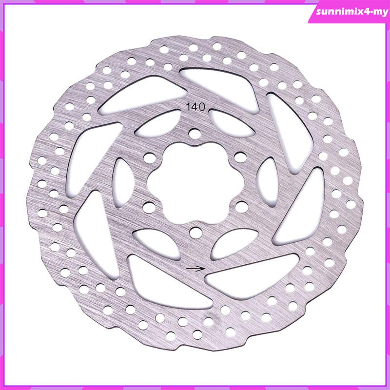Bộ 2 Đĩa Phanh Xe Đạp Leo Núi MTB BMX 6 Bu Lông 140mm/160mm Chuyên Dụng