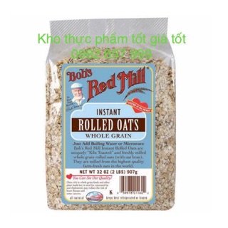 Yến mạch cán ăn liền hiệu Bob's Red Mill
