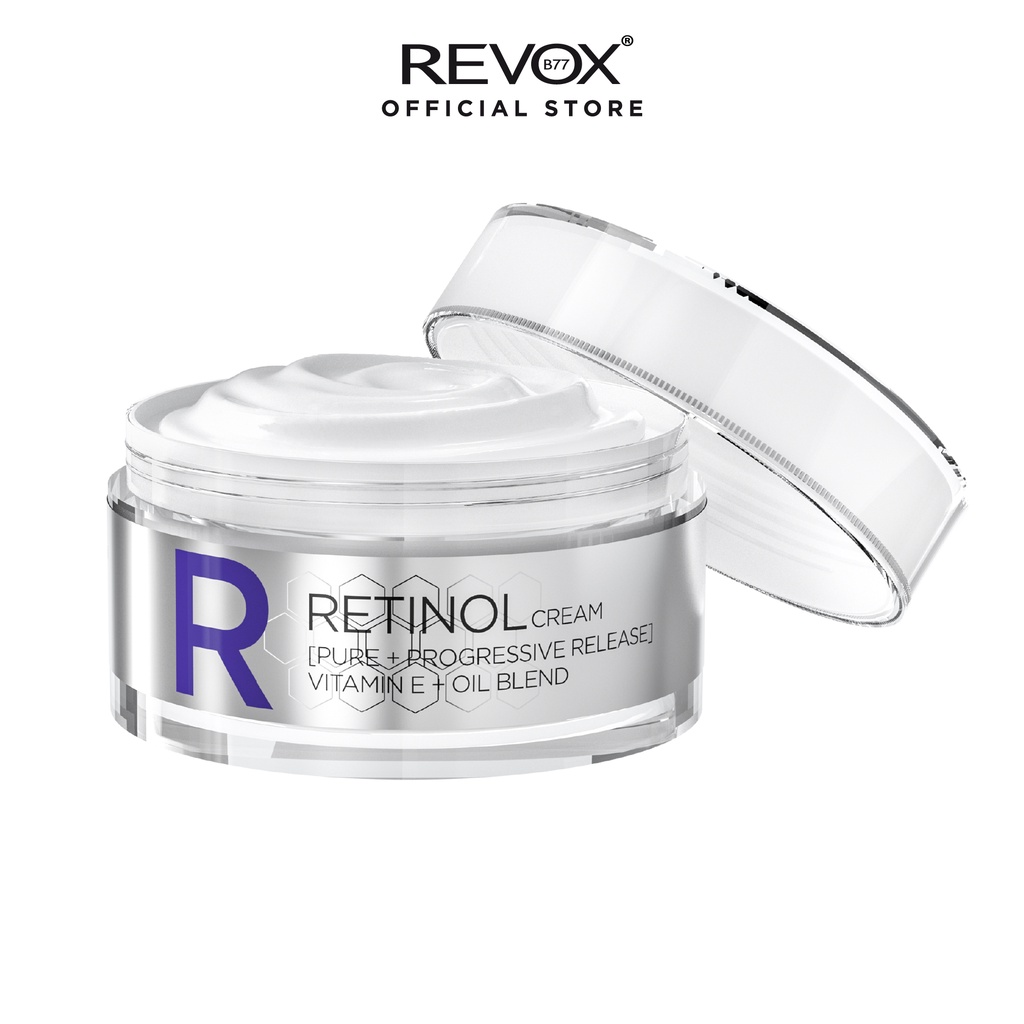 Kem dưỡng ngăn ngừa lão hóa chứa retinol cho da mặt Revox B77 R Retinol - 50ml