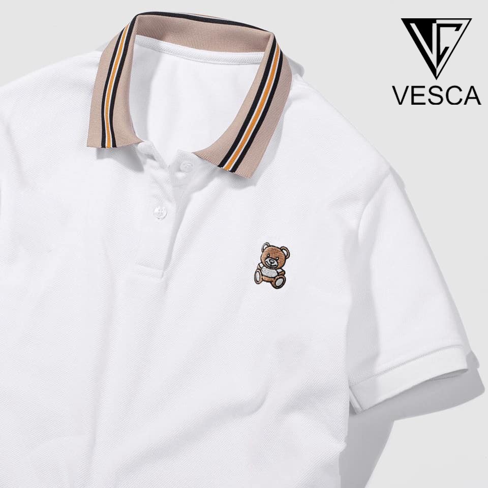 Áo polo nam đẹp cao cấp có cổ vải thun cotton co giãn 4 chiều cao cấp form rộng Hàn Quốc mặc thoải mái E5 | BigBuy360 - bigbuy360.vn