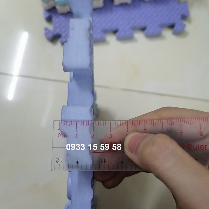 [Hàng mới về] Thảm lót sàn, thảm xốp vân khê nhiều màu cỡ 30x30cm dày 18mm