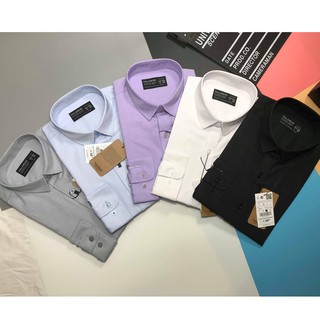 ÁoSơ Mi Nam Trắng Cotton Cool Basic IC v2 cao cấp