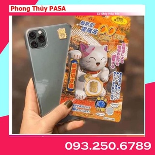 mèo thần tài, chip ngăn bức xạ điện từ, HiToKi, chắn sóng điện từ trên điện thoại, laptop, đồ chơi điện tử trẻ em