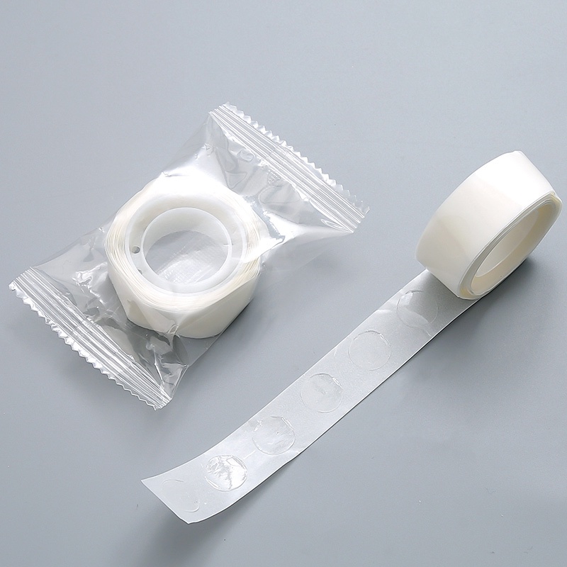 1 Cuộn Băng Keo Dán Hai Mặt Trong Suốt 100 Cái C7161