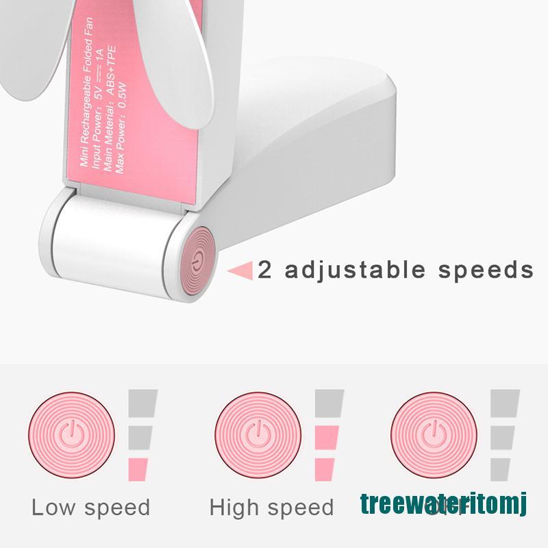 Quạt Mini Cầm Tay Sạc Usb Tiện Lợi | BigBuy360 - bigbuy360.vn