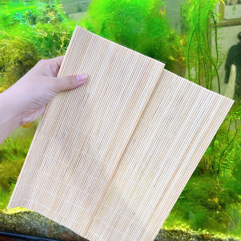 Mành Tre Cơm Cuộn Kimbap Sushi Rong Biển Đa Năng Dễ Sử Dụng - HÀNG VIỆT NAM CHẤT LƯỢNG CAO