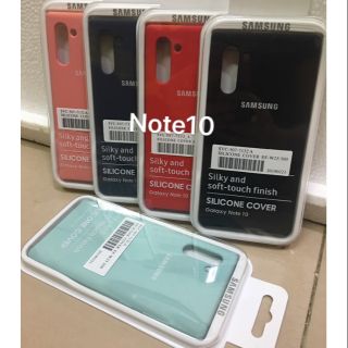 Ốp lưng Samsung Galaxy Note 10 Silicone Cover chống bám bẩn
