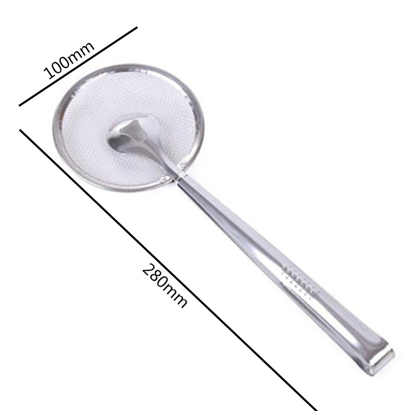 Giá Gắp Thức Ăn Đa Năng Làm Từ Thép Không Gỉ Thiết Kế Có Kẹp Tiện Lợi