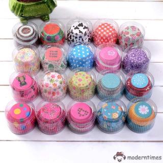 Set 100 Khuôn Giấy Nến Làm Bánh Cupcake