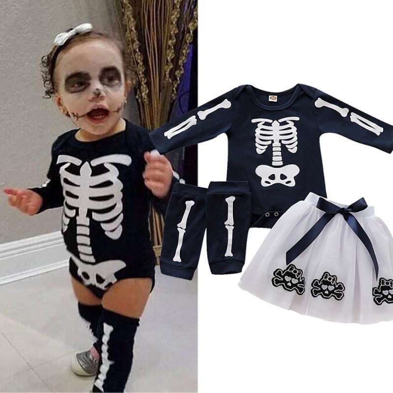 Set Đồ Hóa Trang Halloween Xinh Xắn Cho Bé