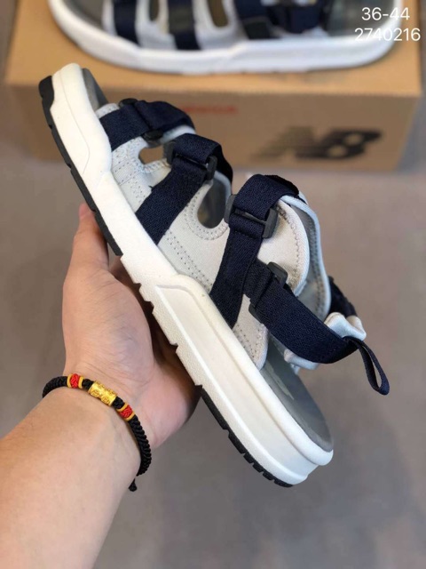 Dép Sandal NB Nam quai ngang xuất xịn mẫu mới 2020