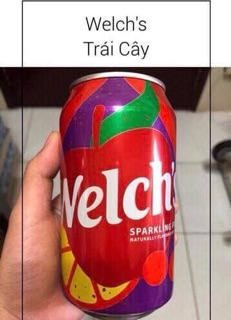 Thùng 12 lon Welch’s Mỹ