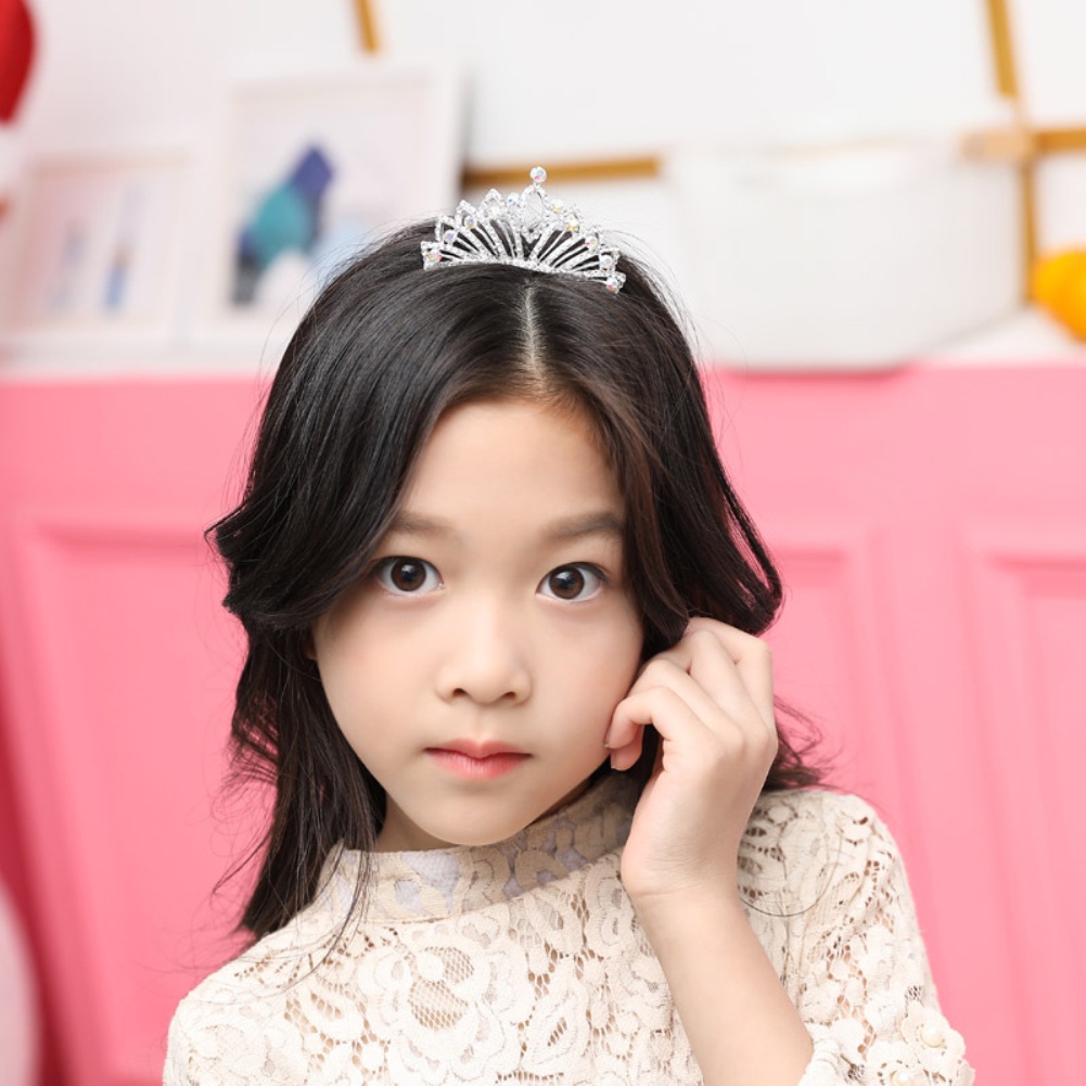 Vương miện đính đá xinh xắn dành cho bé gái